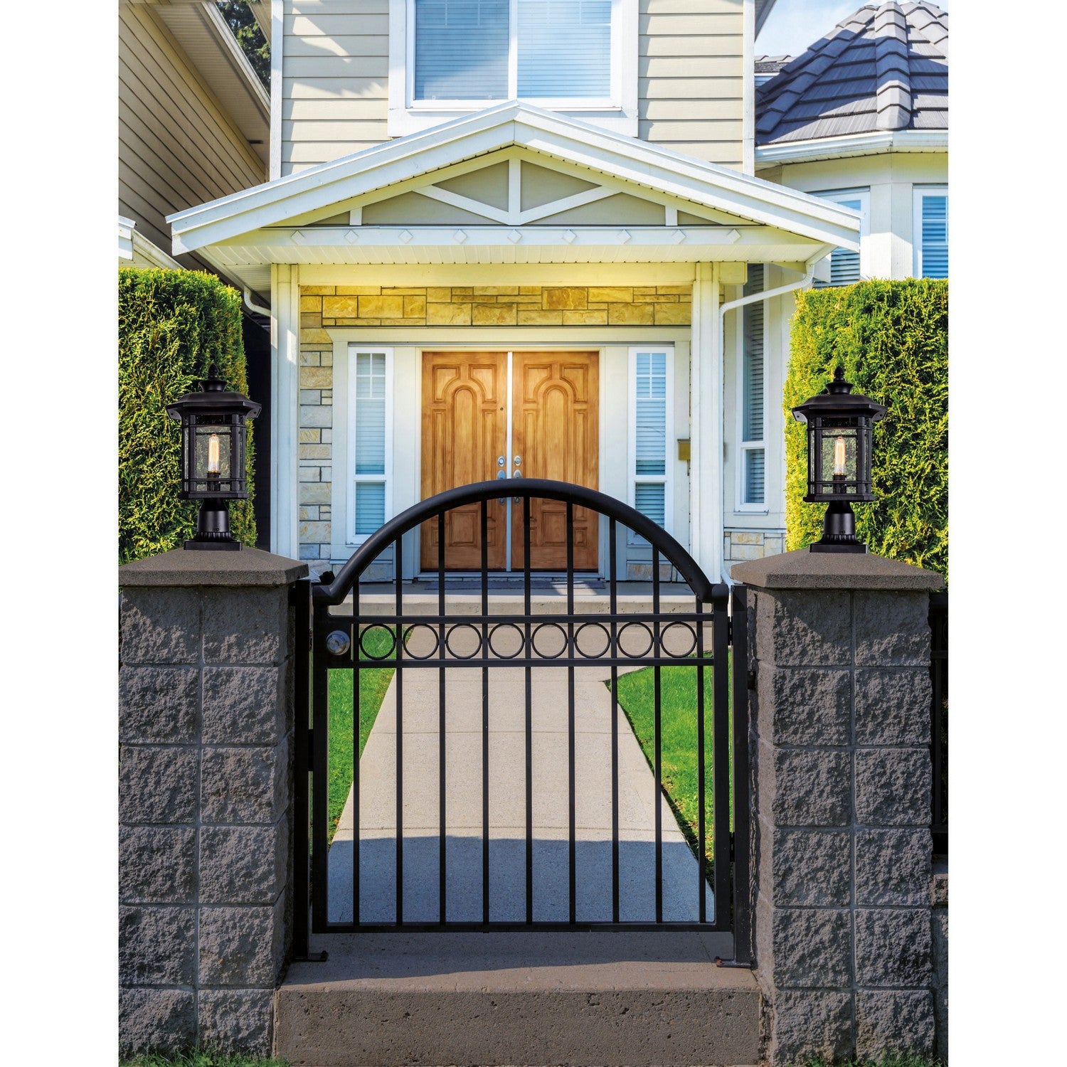 CWI Lighting Canada - 0411PT9-1-101 - One Light Outdoor Lantern Head - Blackburn - Black