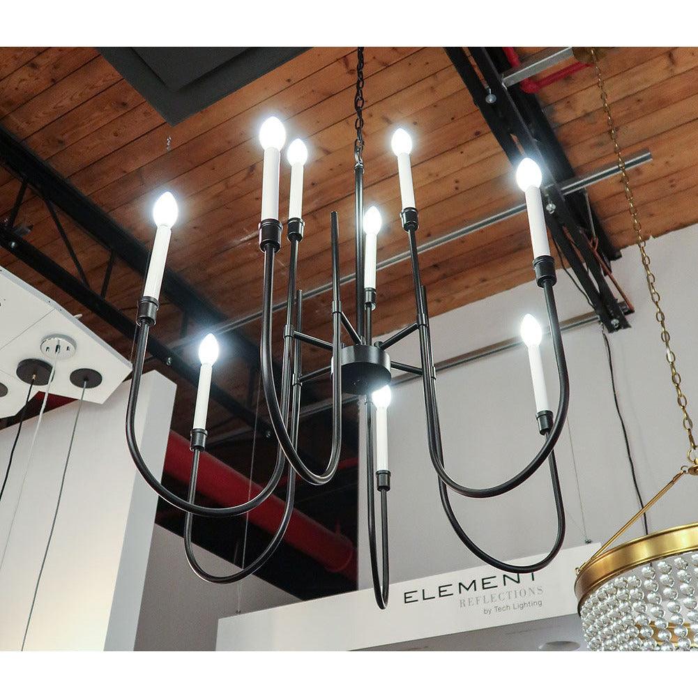 Montreal Lighting & Hardware - Tux Chandelier by Maxim Lighting | Open Box - 11289BK-OB | Montreal Lighting & Hardware