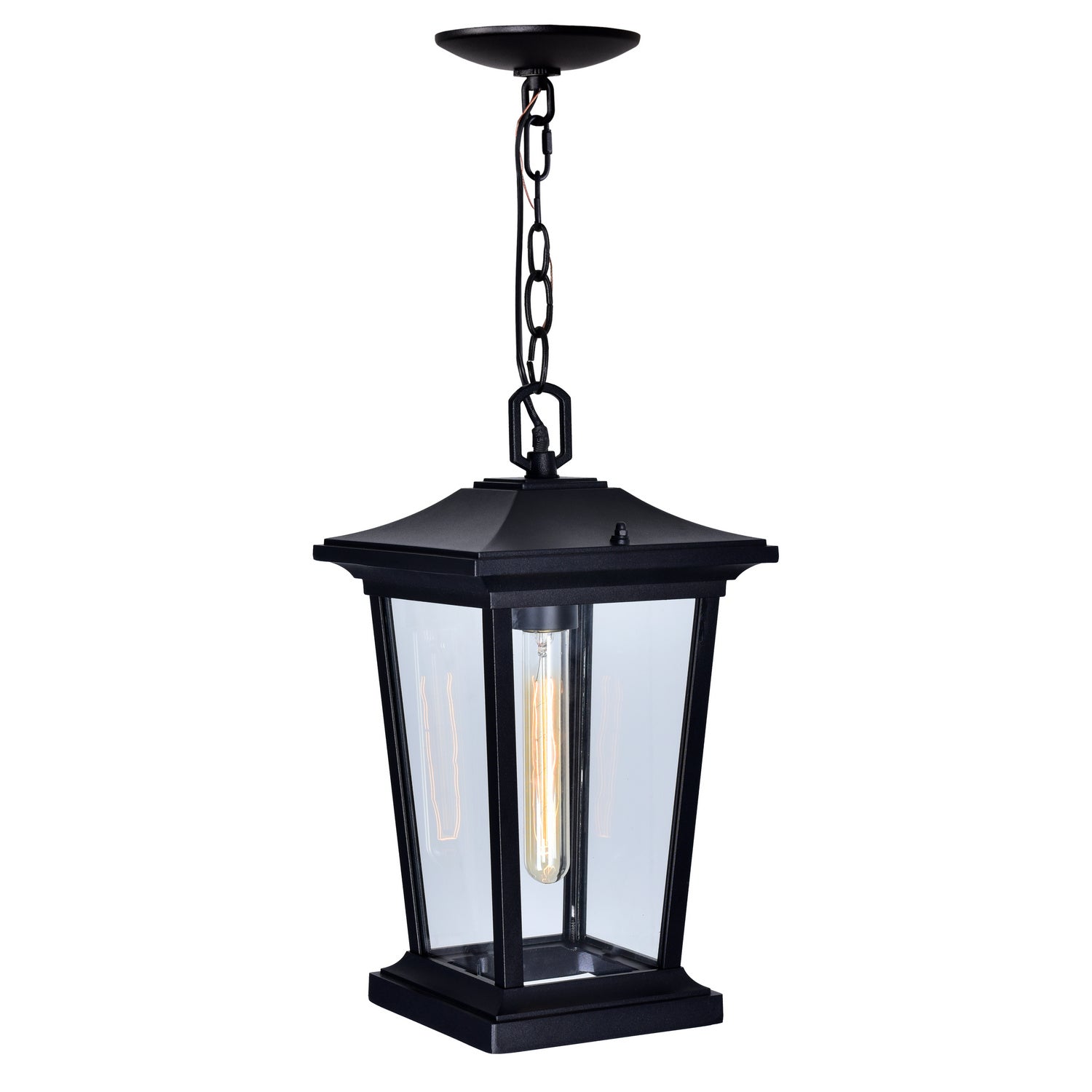 CWI Lighting Canada - 0413P8-1-101 - One Light Outdoor Hanging Pendant - Leawood - Black
