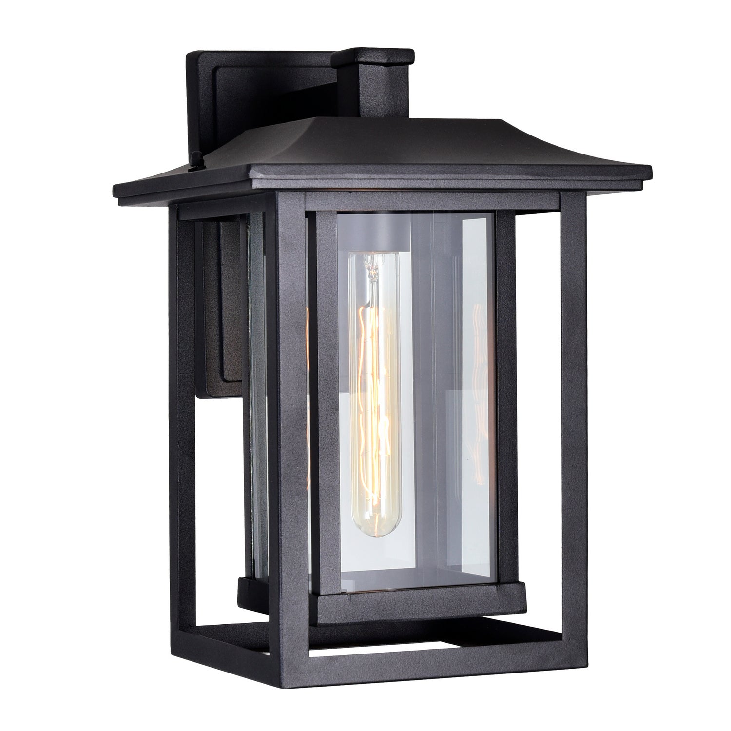 CWI Lighting Canada - 0414W10-1-101 - One Light Outdoor Wall Lantern - Winfield - Black