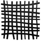 Uttermost - 04293 - Décoration murale - Grille - Noir mat