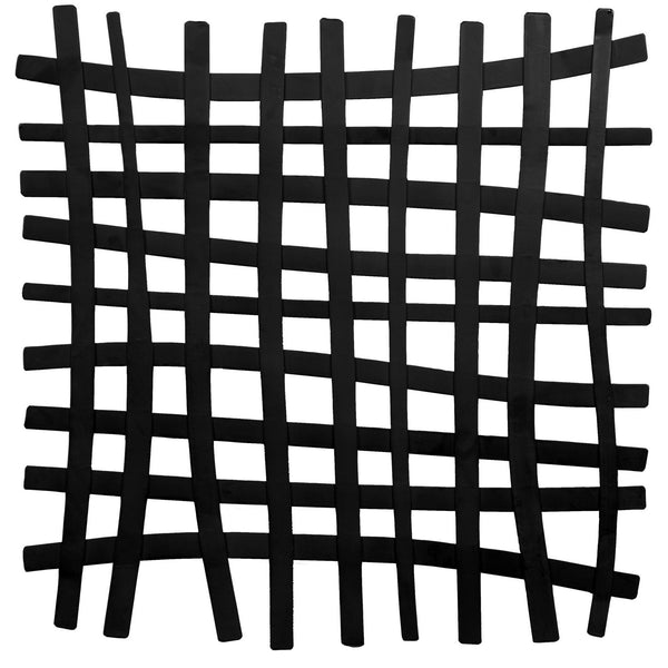 Décoration murale à lignes quadrillées