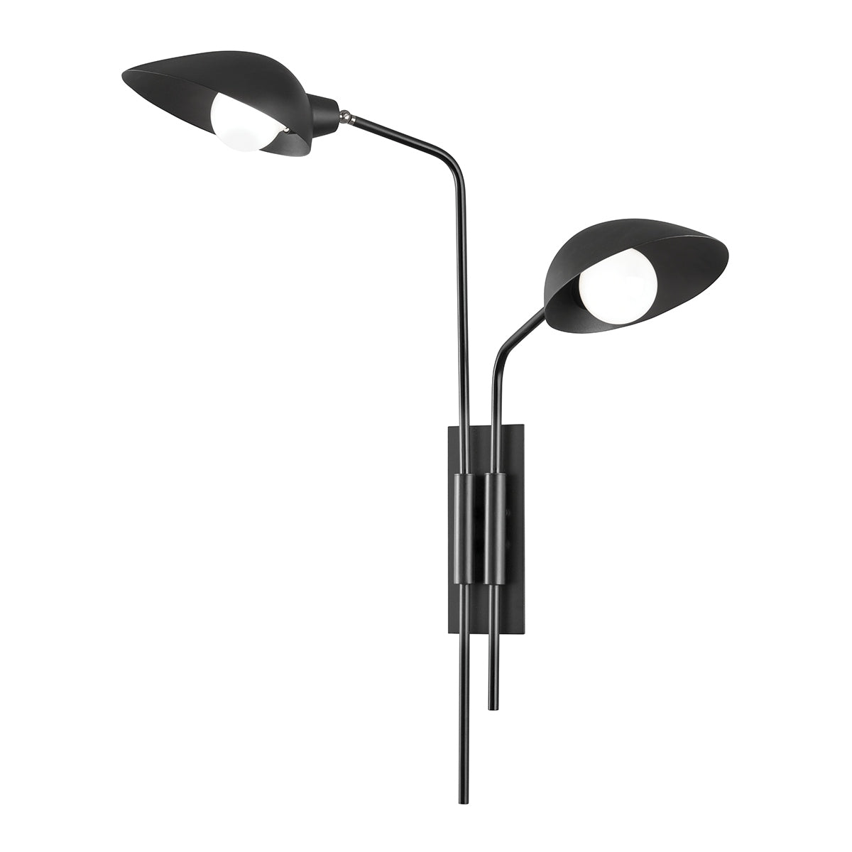 Troy Lighting Canada - B7812-SBK - Two Light Wall Sconce - Leo - Soft Black