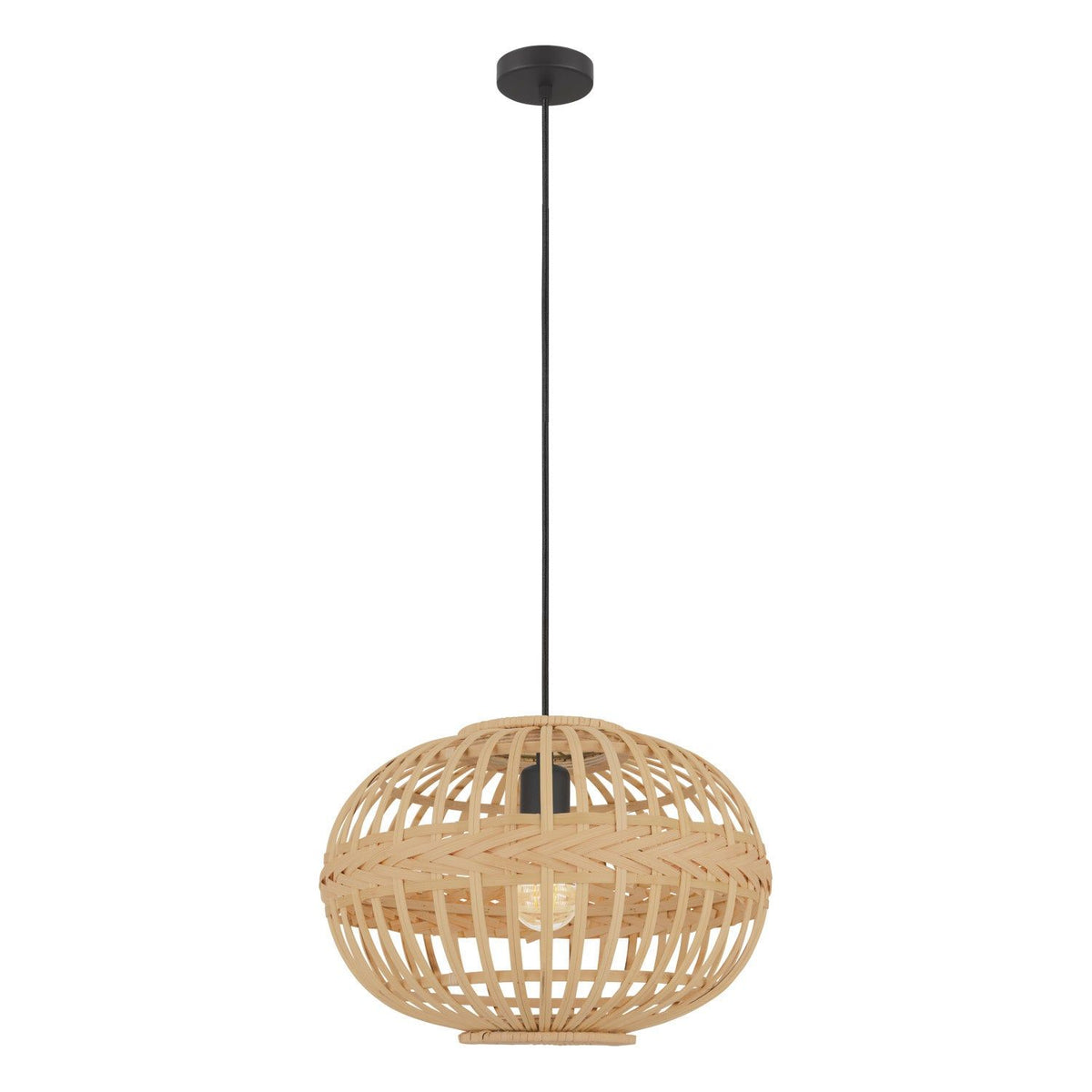 Eglo Canada - 49771A - One Light Suspension - Amsfield - Black