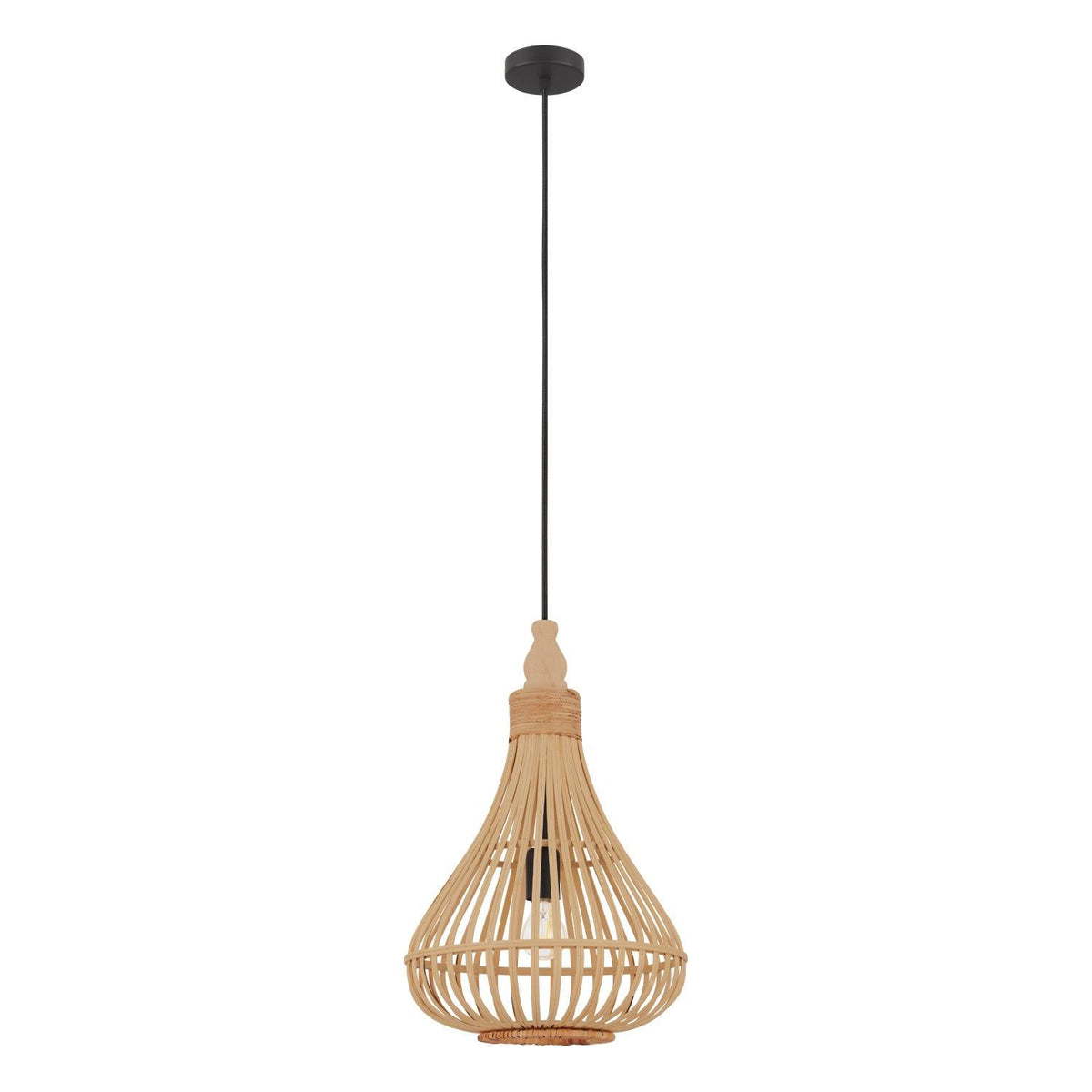 Eglo Canada - 49772A - One Light Suspension - Amsfield - Black