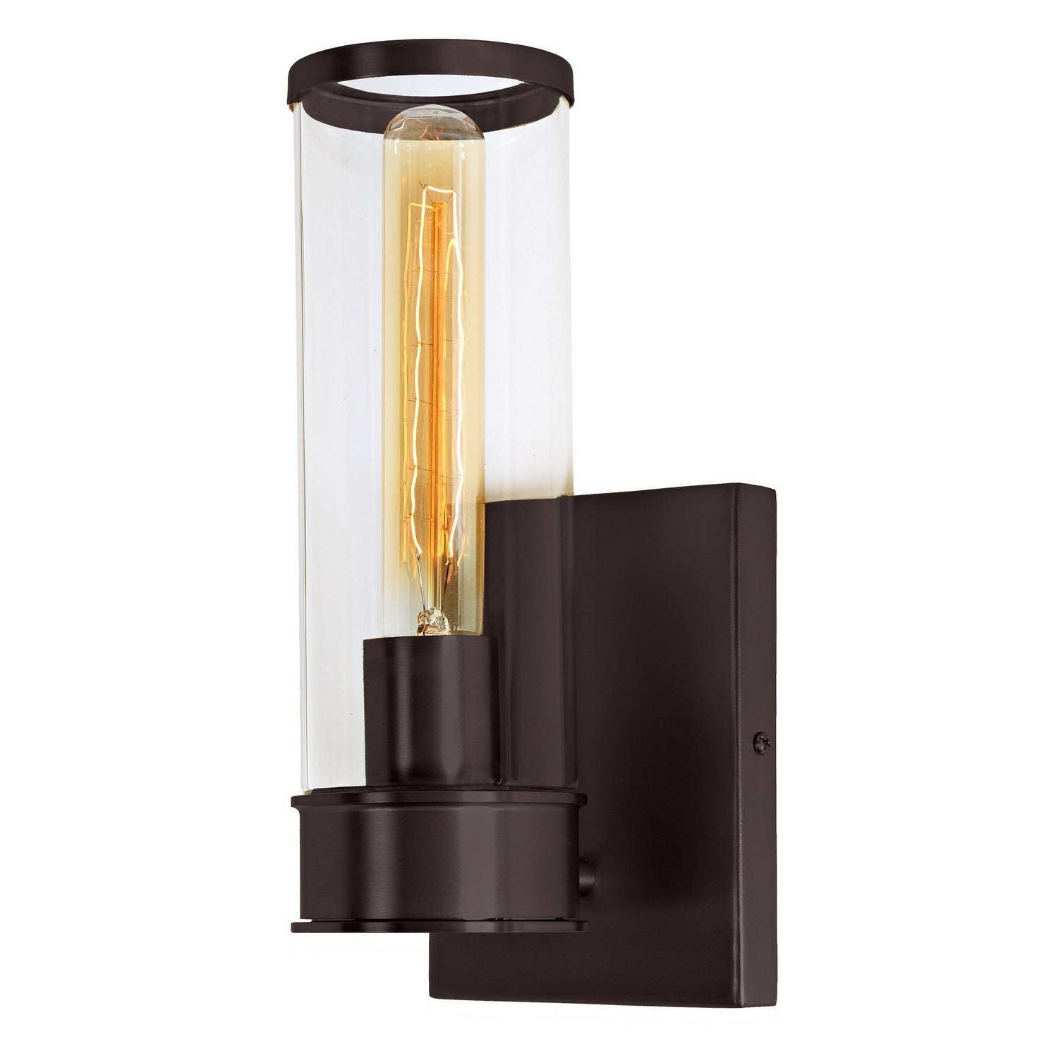 JVI Designs - 1231-08 - One Light Wall Sconce - Gramercy - Oil Rubbed Bronze
