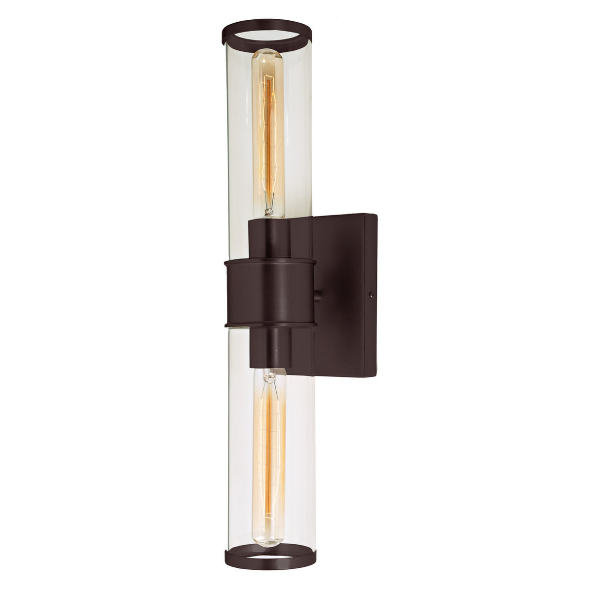JVI Designs - 1232-08 - Two Light Wall Sconce - Gramercy - Oil Rubbed Bronze