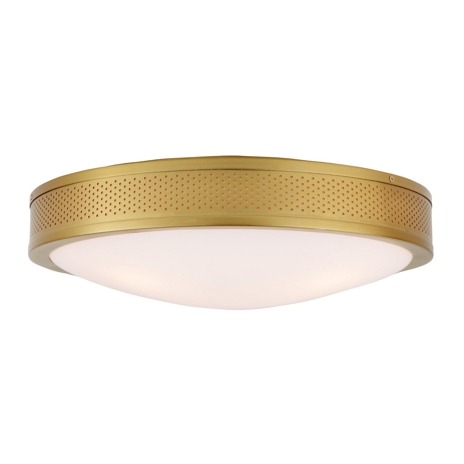 JVI Designs - 1279-10 - Two Light Flushmount - Surrey - Satin Brass