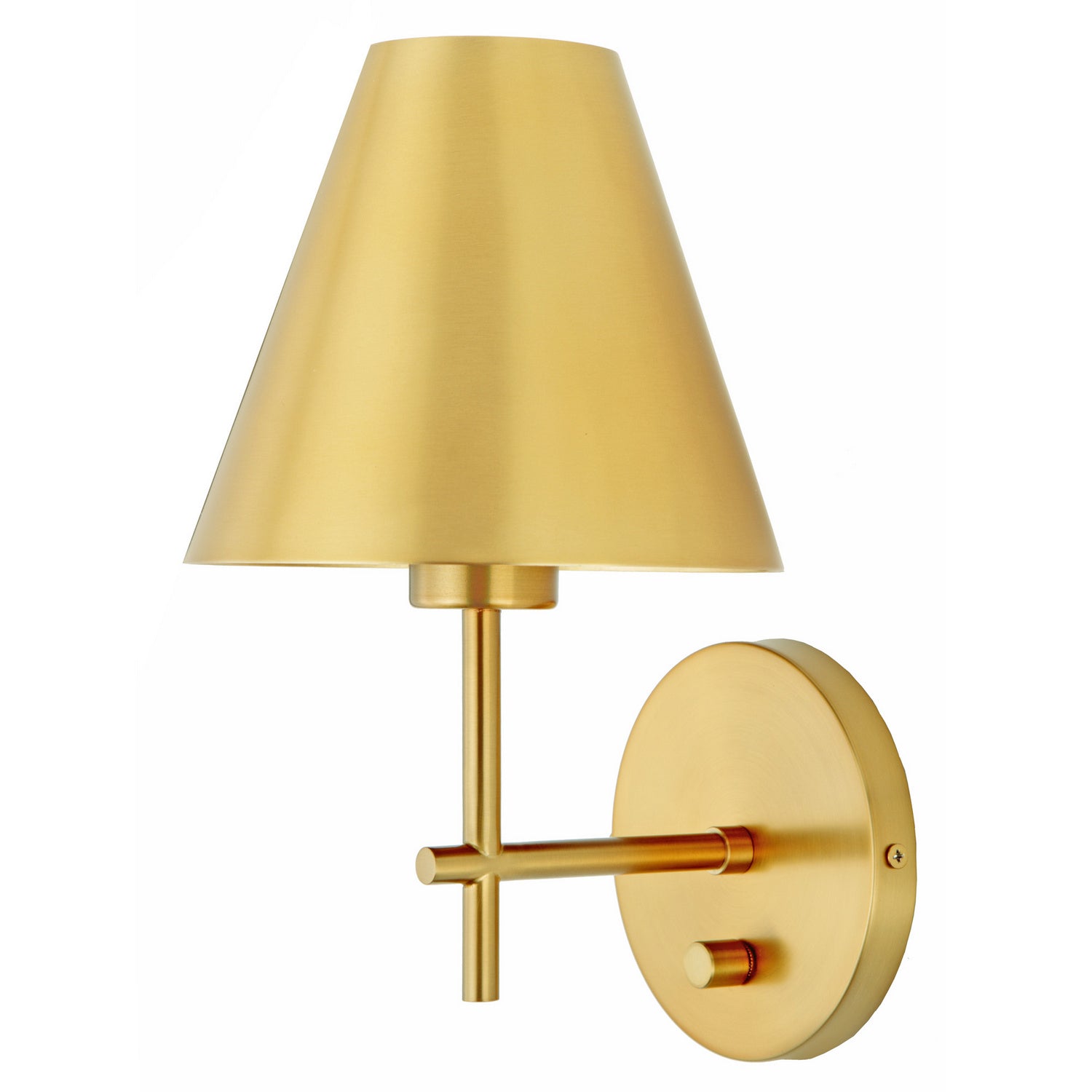 JVI Designs - 437-10 - One Light Wall Sconce - Somerset - Satin Brass