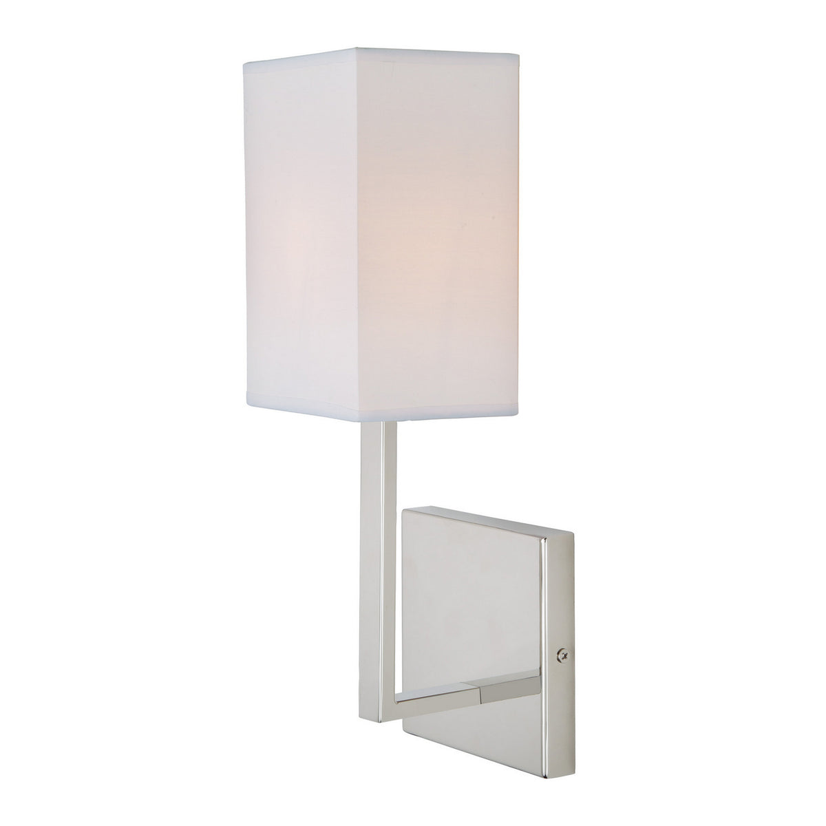 JVI Designs - 540-15 - One Light Wall Sconce - Lisbon - Polished Nickel