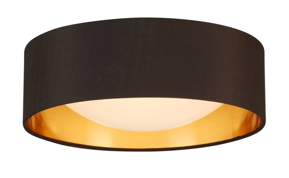 Eglo Canada - 204717A - LED Ceiling Mount - Orme - Black/Gold