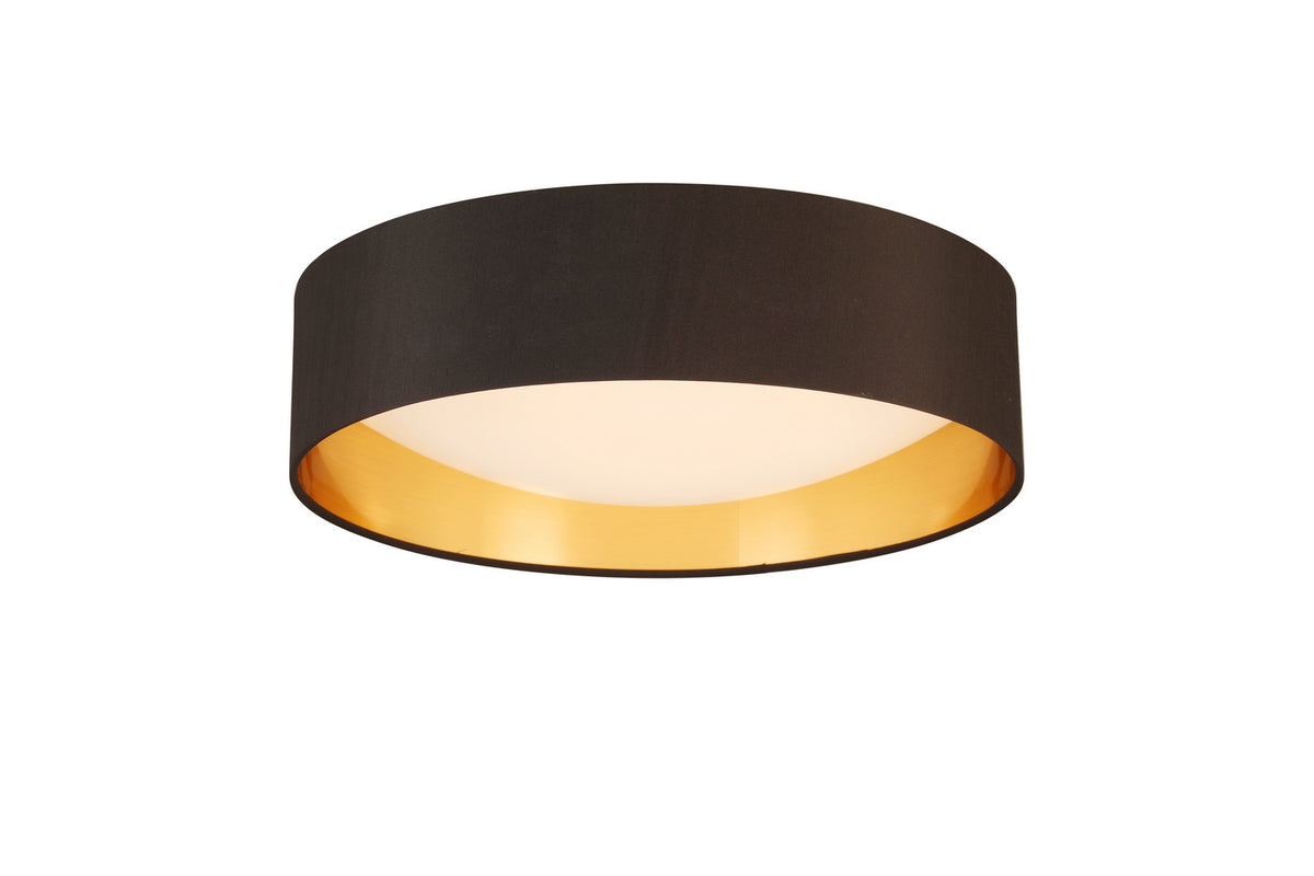 Eglo Canada - 204721A - LED Ceiling Mount - Orme - Black/Gold