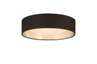 Eglo Canada - 204722A - Plafonnier LED - Orme - Noir/Nickel brossé