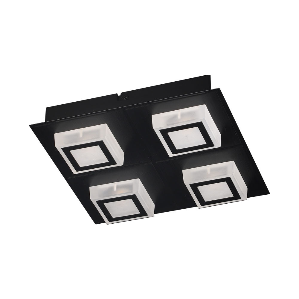 Eglo Canada - 99364A - LED Ceiling Mount - Masiano 1 - Black