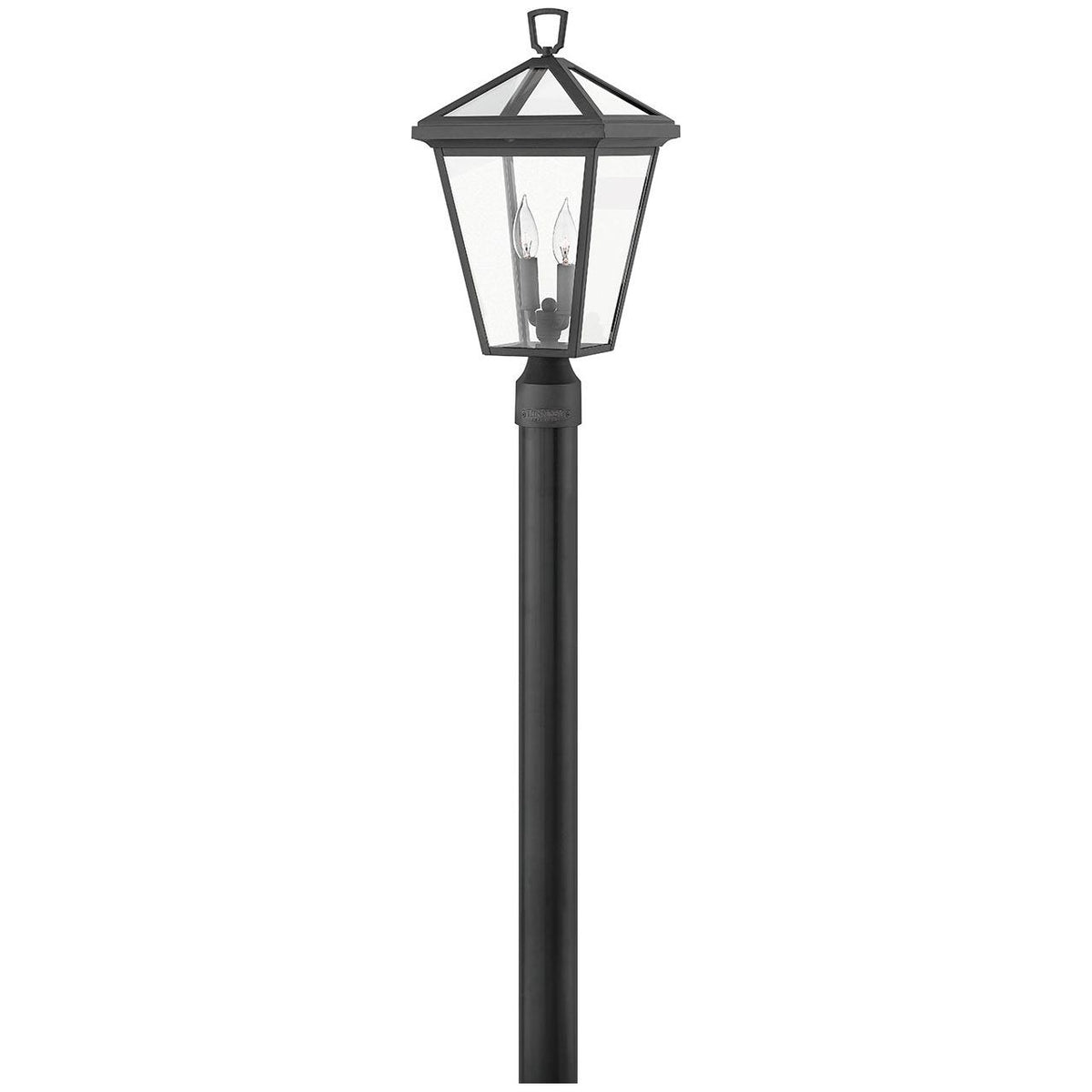Hinkley Canada - 2561MB-LV - LED Post Top or Pier Mount Lantern - Alford Place - Museum Black