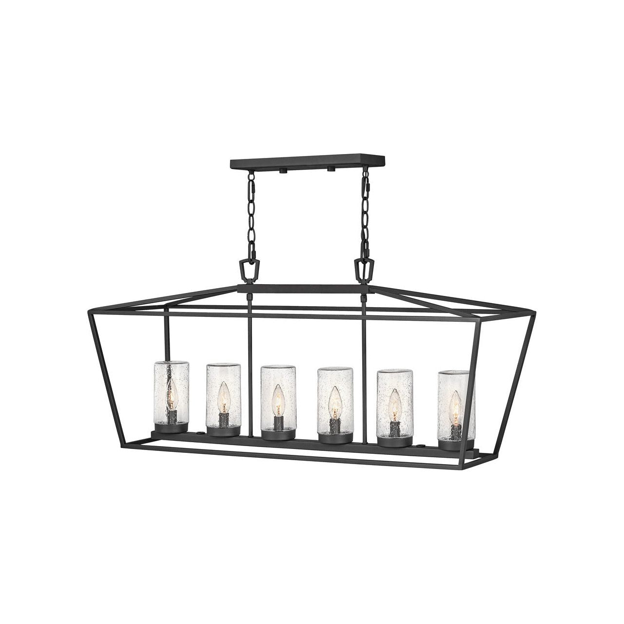 Hinkley Canada - 2569MB-LV - LED Linear Chandelier - Alford Place - Museum Black