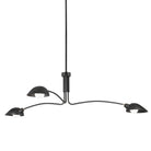 Troy Lighting Canada - F7813-SBK - Trois lampes Suspendu - Leo - Noir doux