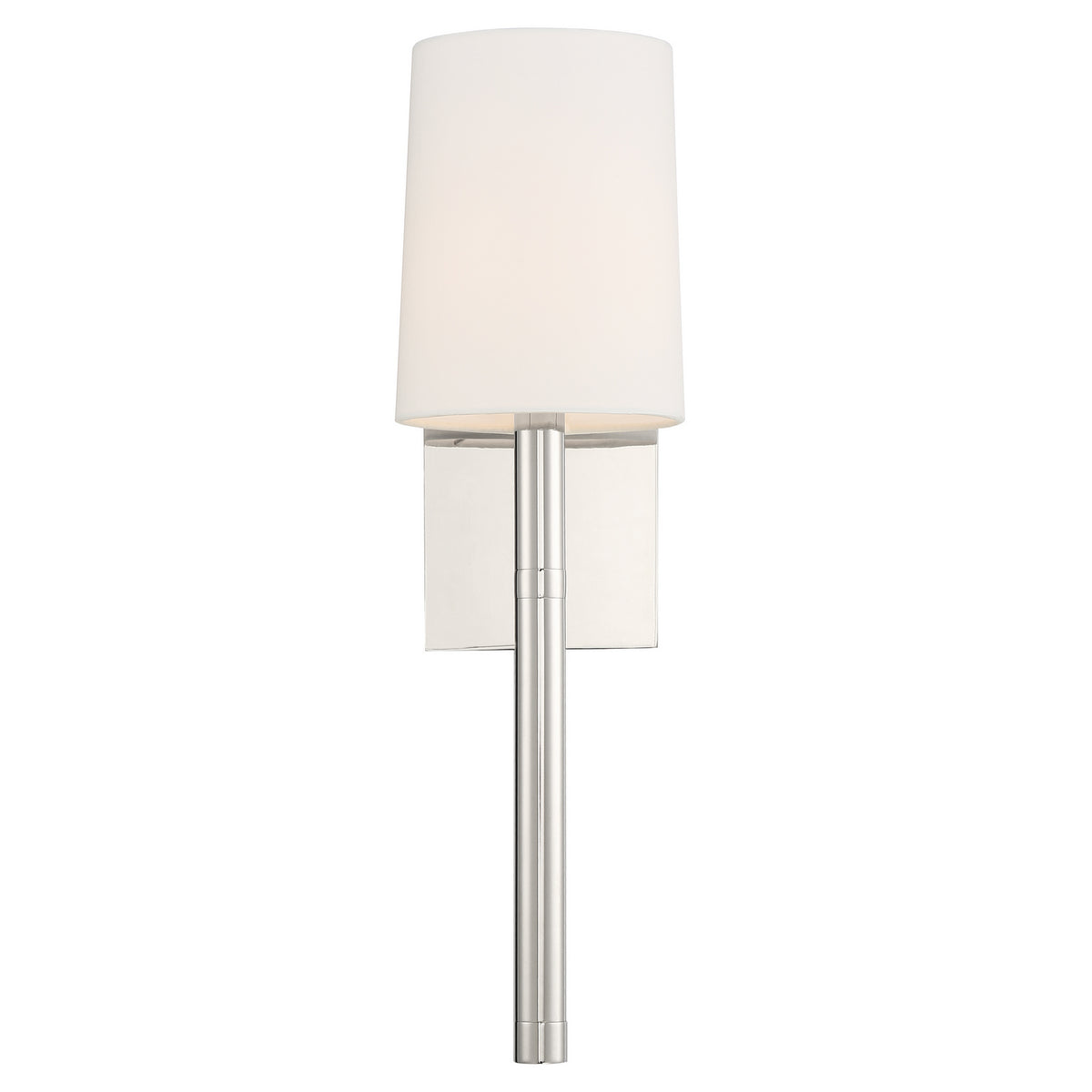 Crystorama - WES-9901-PN - Une lampe Murale - Weston - Nickel poli