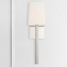 Crystorama - WES-9901-PN - One Light Wall Sconce - Weston - Polished Nickel