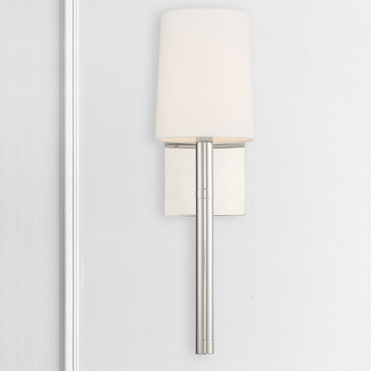 Crystorama - WES-9901-PN - Une lampe Murale - Weston - Nickel poli