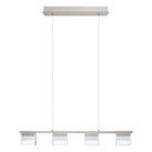 Eglo Canada - 201438A - LED Suspension - Vicino - Matte Nickel