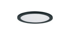 Maxim Lighting 58710WTBK Wafer Round LED Flush Mount in Black