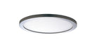 Maxim Lighting 58712WTSN Wafer Round LED Flush Mount in Satin Nickel