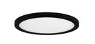 Maxim Lighting 58714WTBK Wafer Round LED Flush Mount in Black
