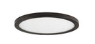 Maxim Lighting 58714WTBZ Wafer Round LED Flush Mount in Bronze