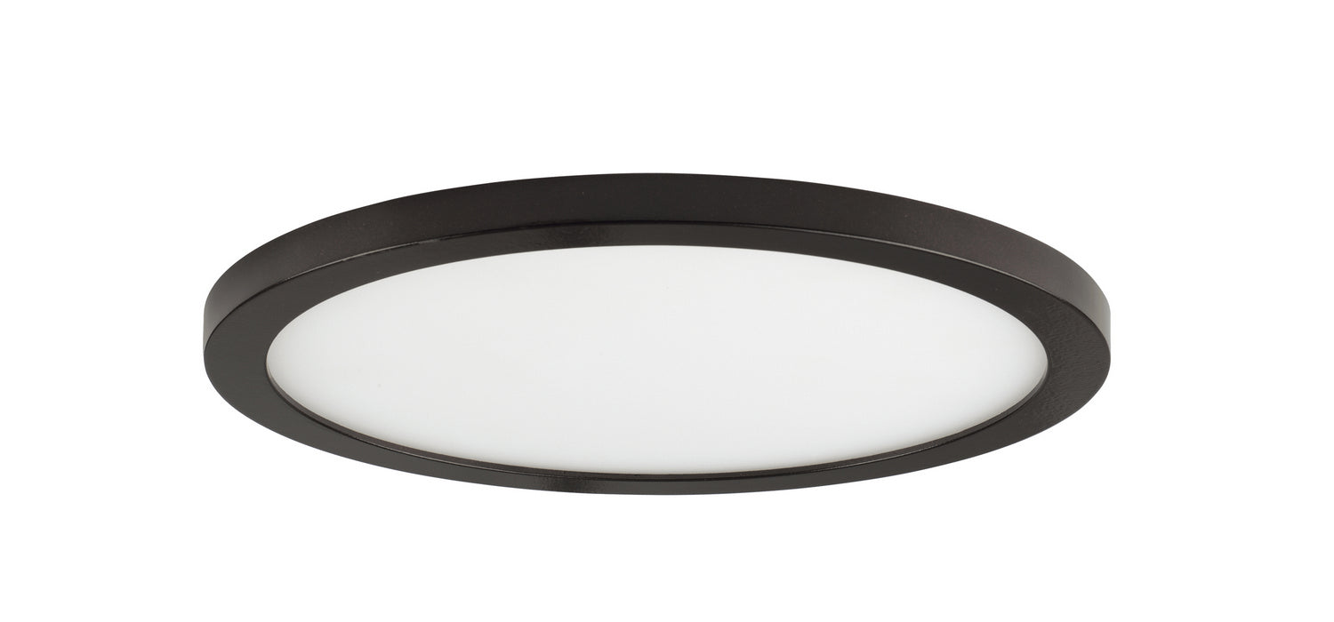 Maxim Lighting 58714WTBZ Wafer Round LED Flush Mount in Bronze