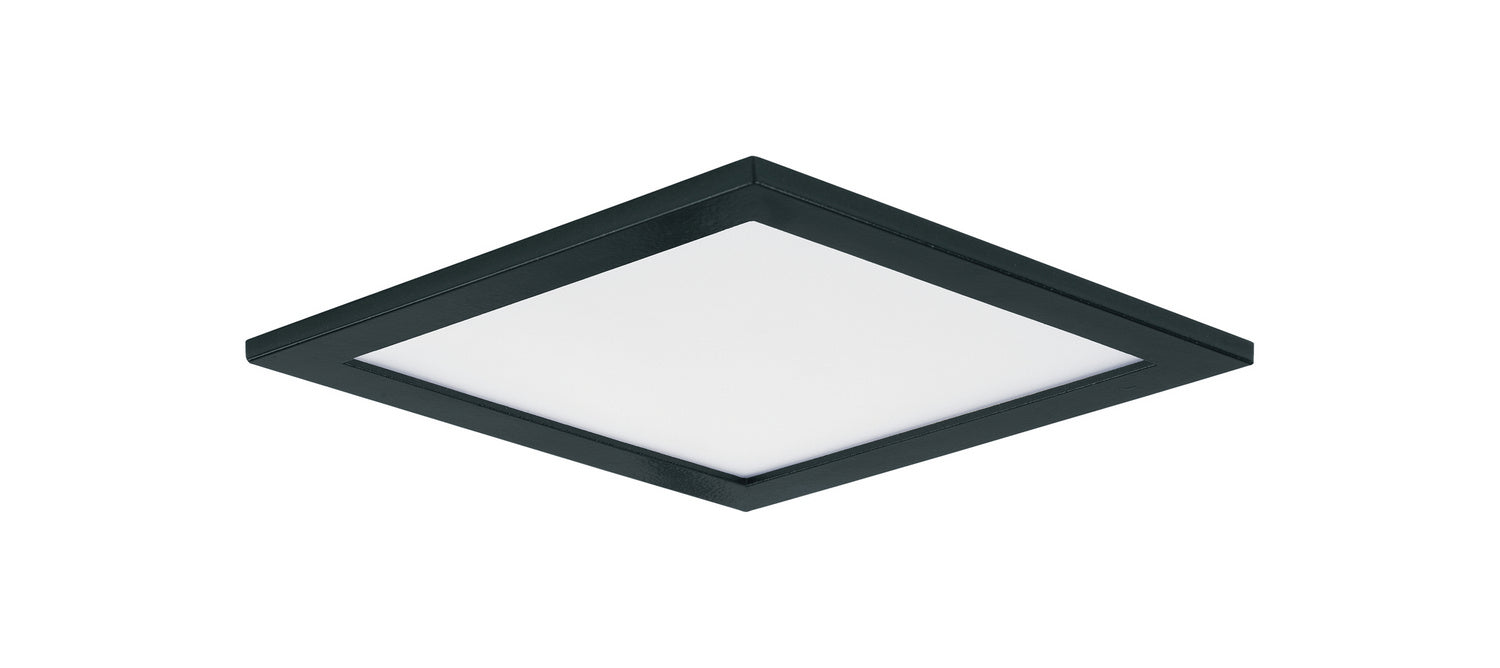 Maxim Lighting 58722WTBK Wafer Square LED Flush Mount in Black