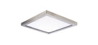 Maxim Lighting 58722WTSN Wafer Square LED Flush Mount in Satin Nickel