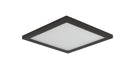Maxim Lighting 58724WTBZ Wafer Square LED Flush Mount in Bronze