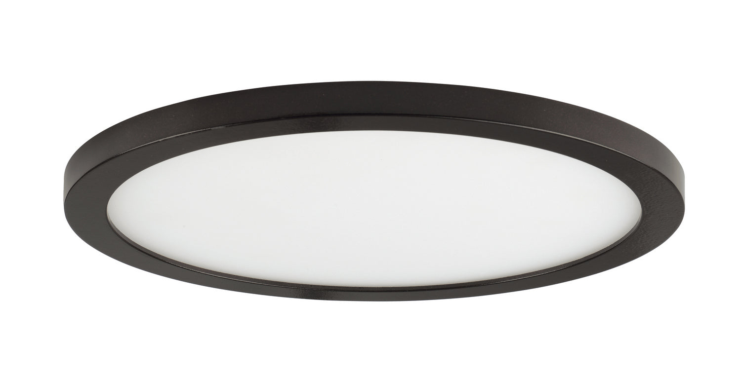 Maxim Lighting 58736WTBZ Wafer Round LED Flush Mount in Bronze