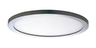 Maxim Lighting 58736WTSN Wafer Round LED Flush Mount in Satin Nickel