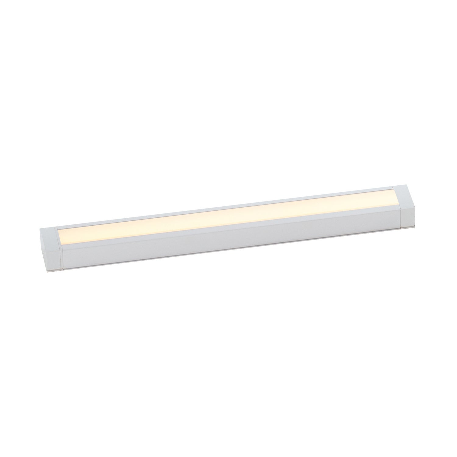Luminaire encastré mince CounterMax 120 V de Maxim Lighting 88951WT, blanc, à placer sous un meuble.