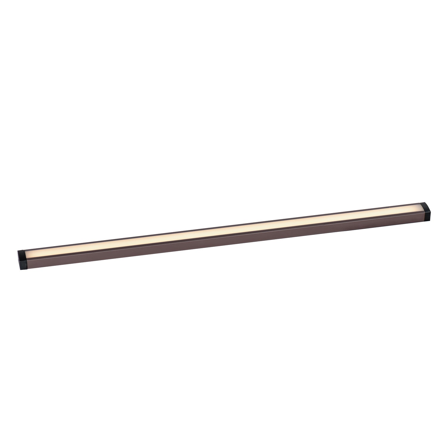 Applique murale mince CounterMax 120V de Maxim Lighting 88954BZ, à fixer sous un meuble, couleur bronze.