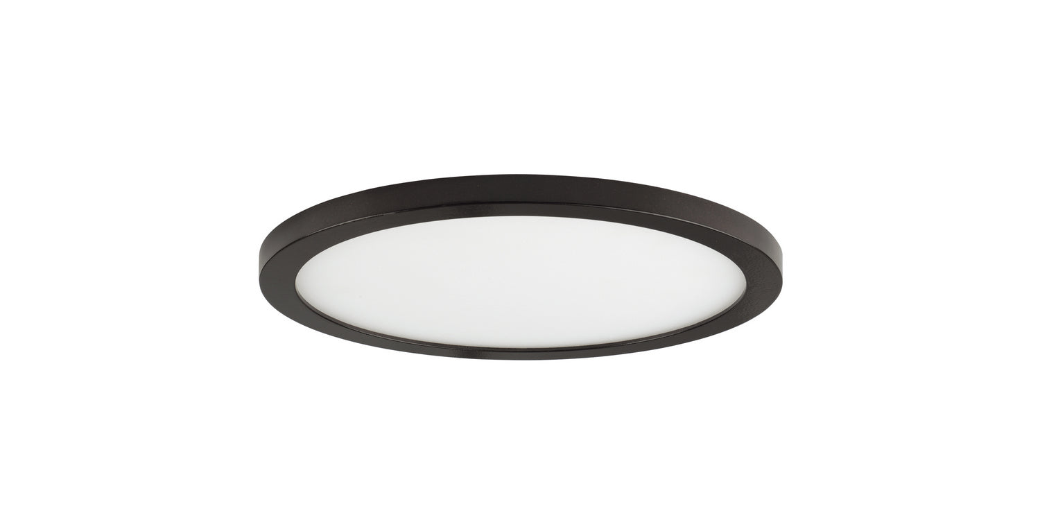 Maxim Lighting 58710WTBZ Wafer Round LED Flush Mount in Bronze