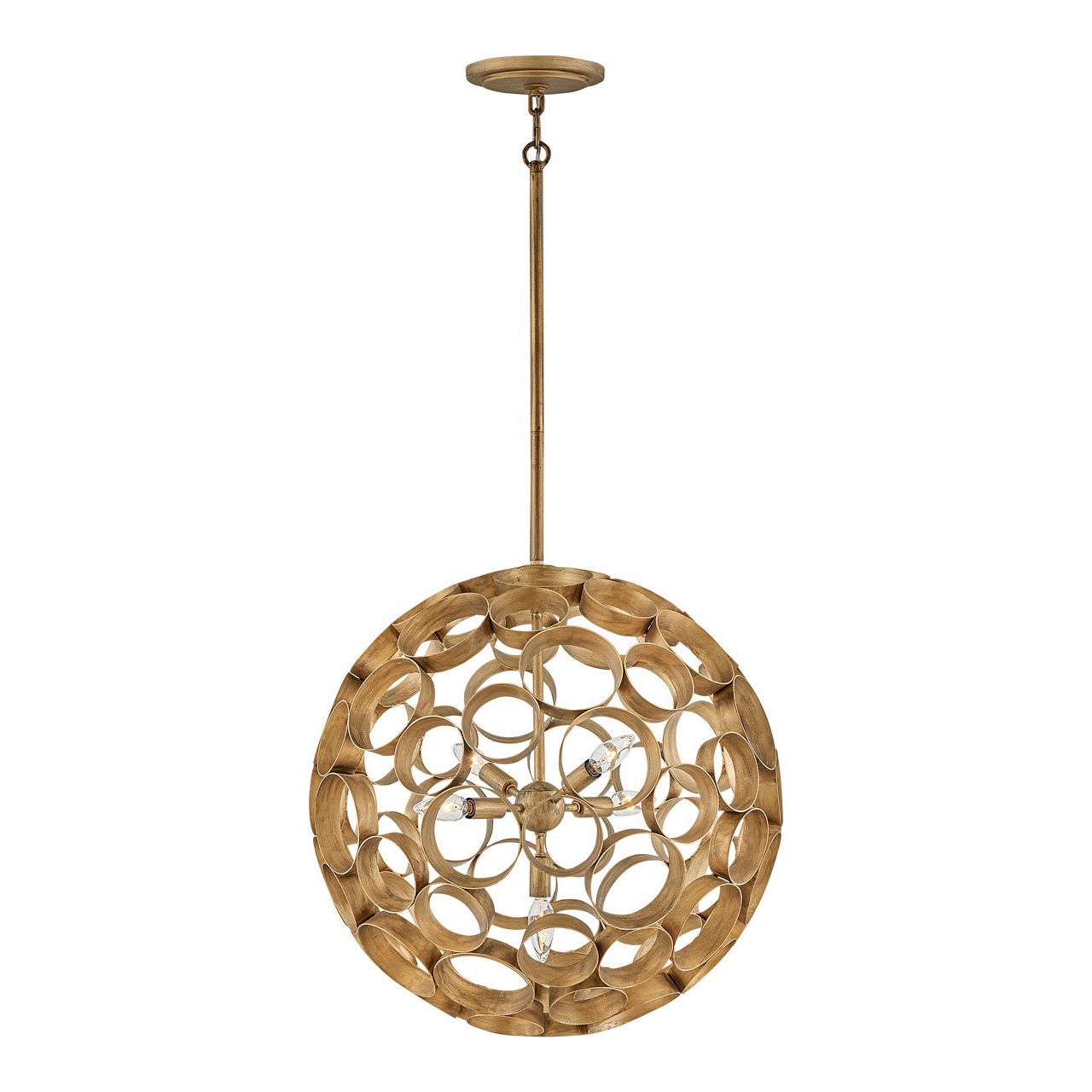 Fredrick Ramond Canada - FR30144BNG - LED Chandelier - Centric - Burnished Gold
