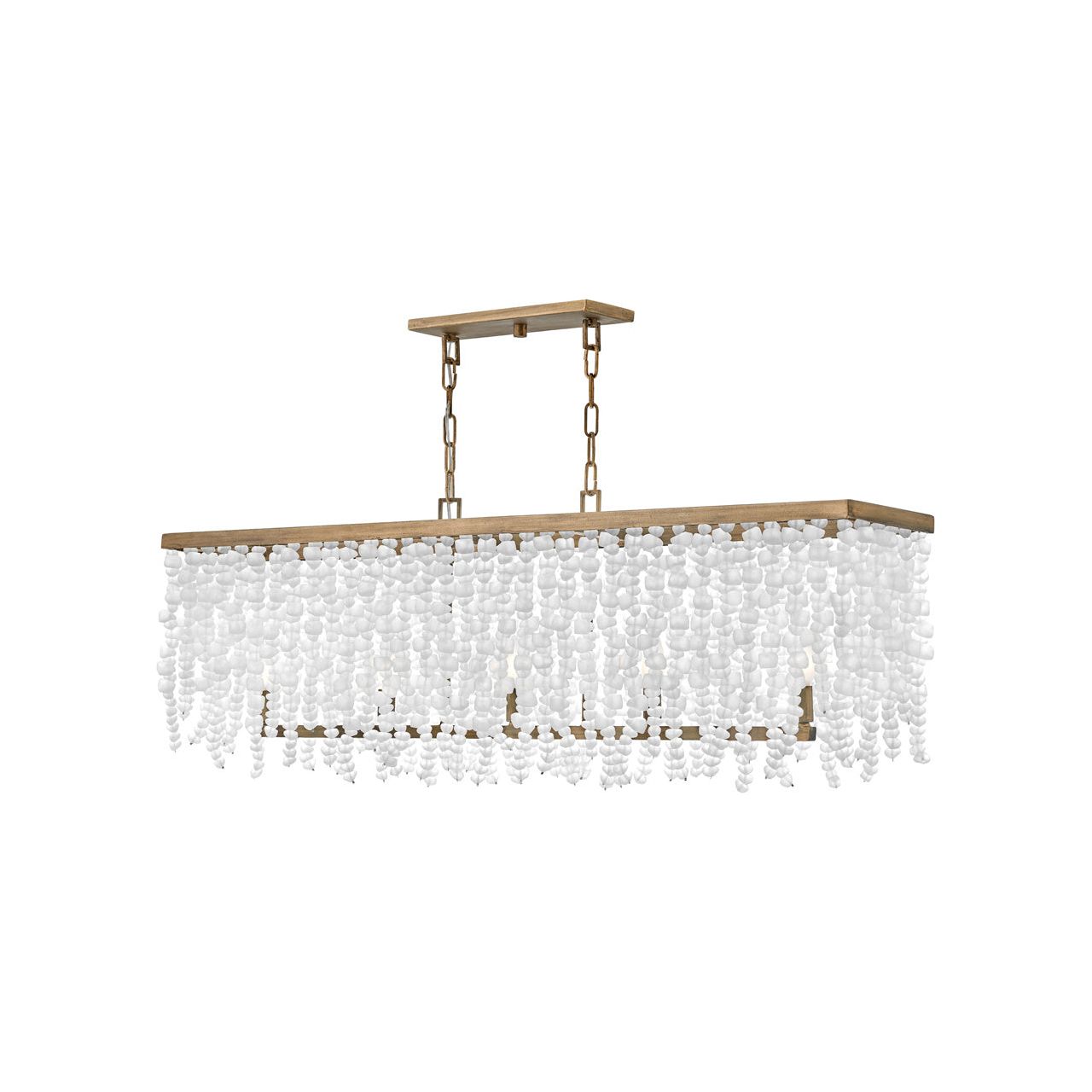 Fredrick Ramond Canada - FR30208BNG - LED Linear Chandelier - Dune - Burnished Gold