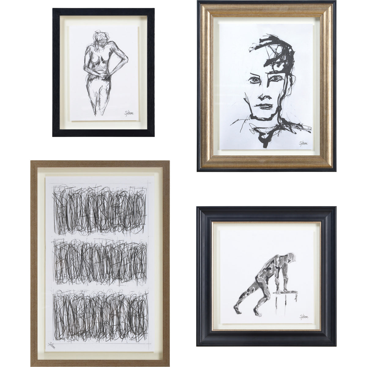 Renwil Canada - W6555 - Wall Art - Studio Line - Antique Brass