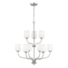 Generation Lighting Canada - 3102809-962 - Nine Light Chandelier - Windom - Brushed Nickel