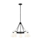 Visual Comfort Studio Canada - 3190505-112 - Five Light Chandelier - Clark - Midnight Black