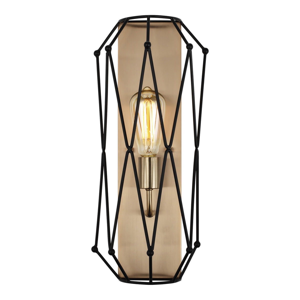 Visual Comfort Studio Canada - 4134101-848 - One Light Wall / Bath Sconce - Zarra - Satin Brass