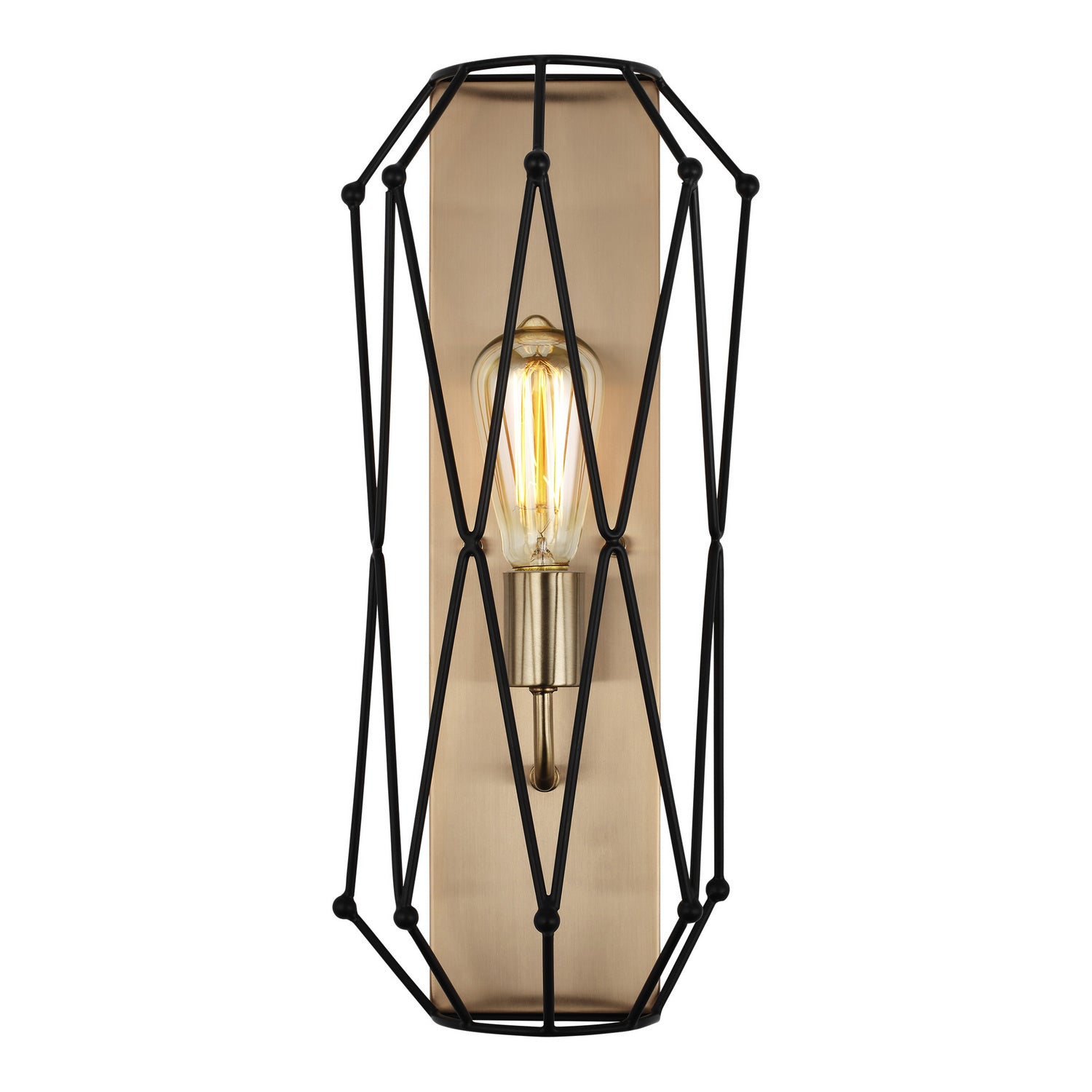 Visual Comfort Studio Canada - 4134101-848 - One Light Wall / Bath Sconce - Zarra - Satin Brass