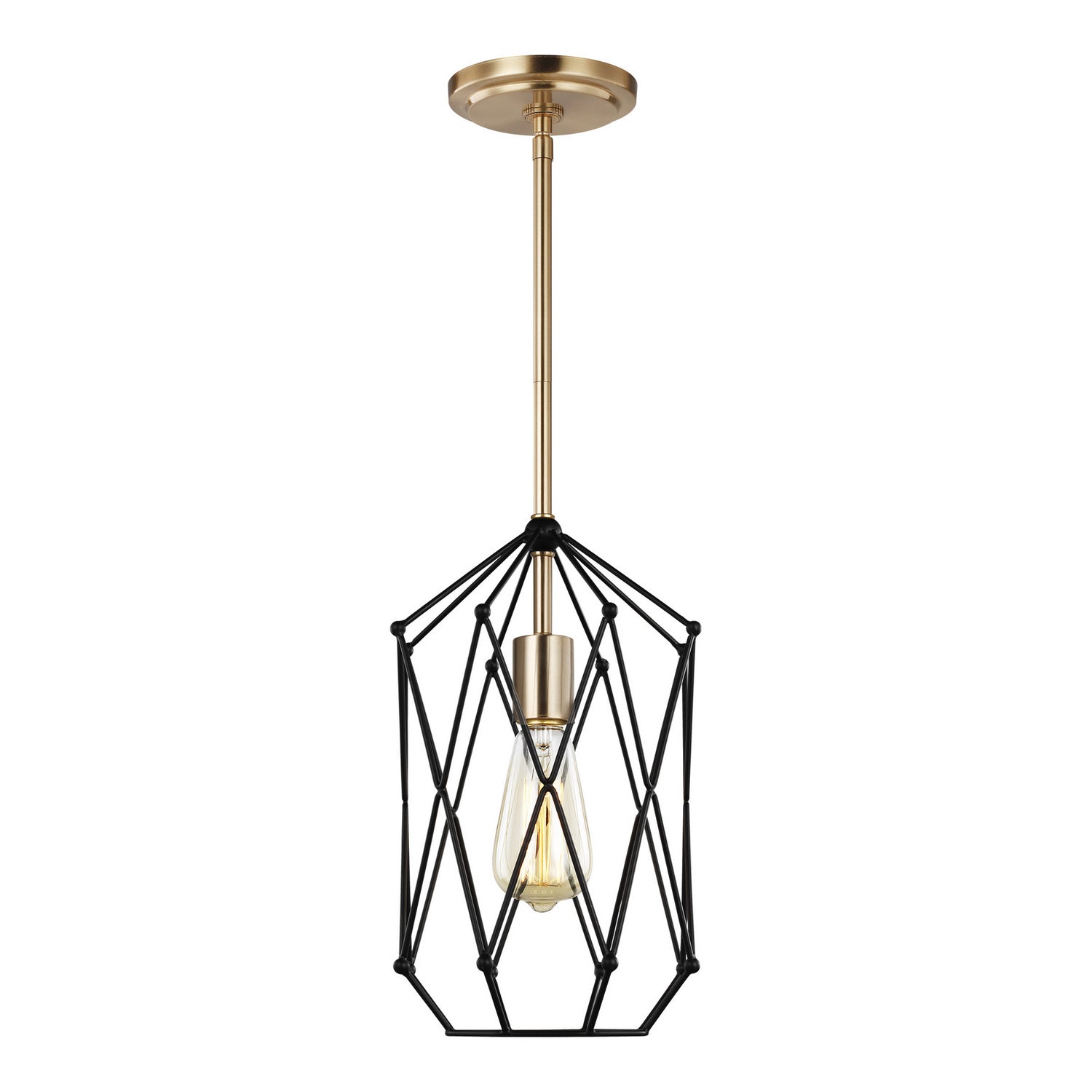 Visual Comfort Studio Canada - 5134101-112 - One Light Lantern - Zarra - Midnight Black