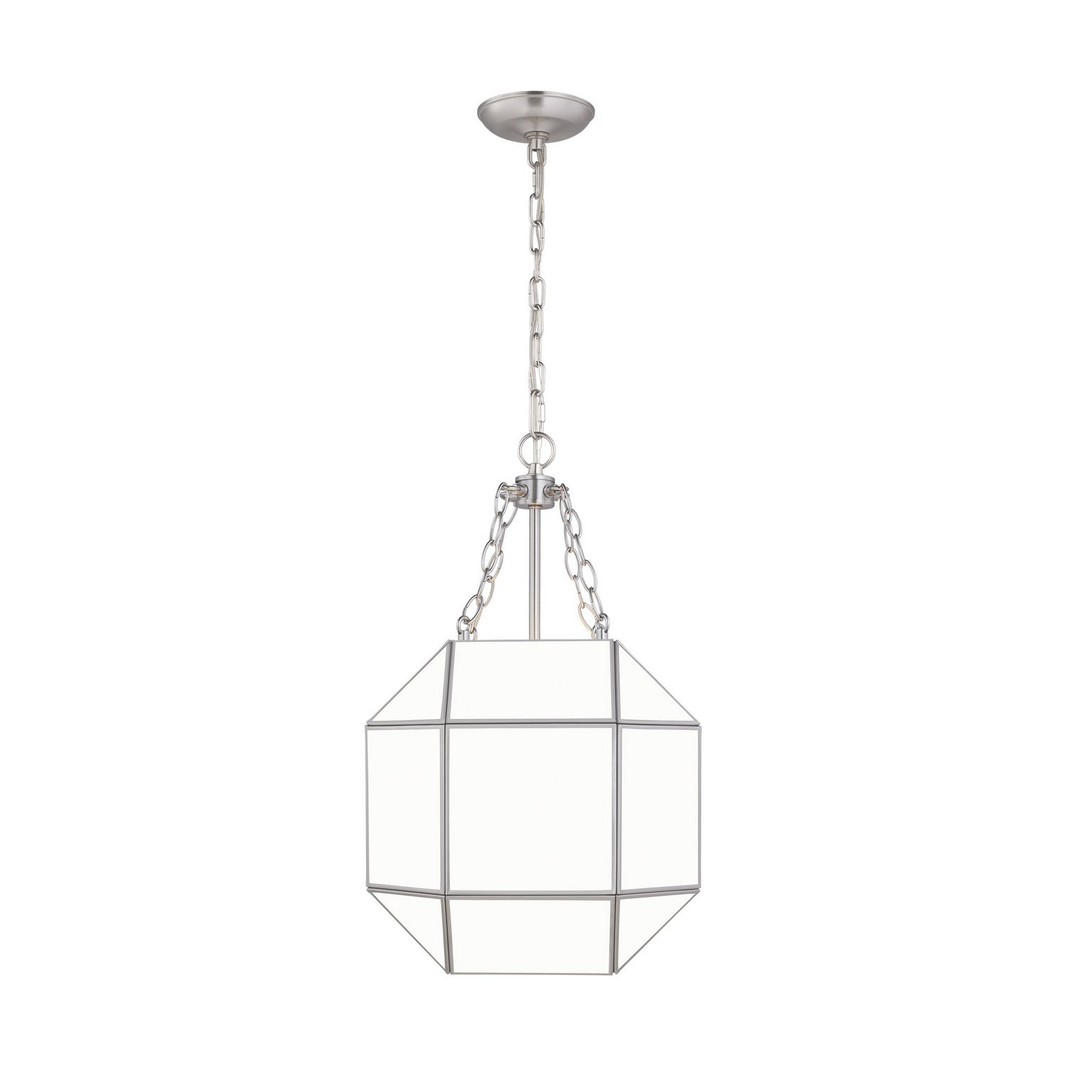 Visual Comfort Studio Canada - 5179453EN-962 - Three Light Lantern - Morrison - Brushed Nickel