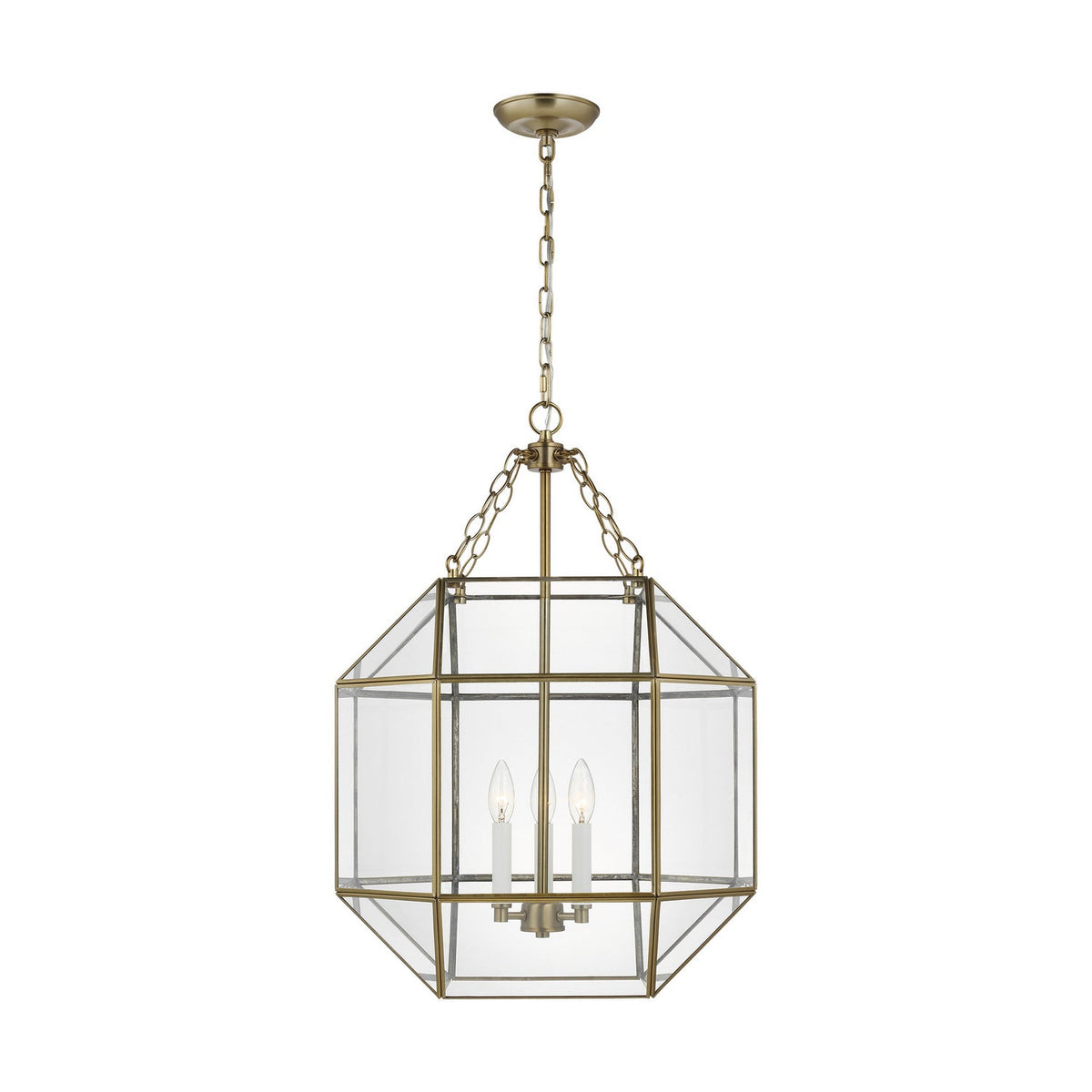 Visual Comfort Studio Canada - 5279403-848 - Three Light Lantern - Morrison - Satin Brass
