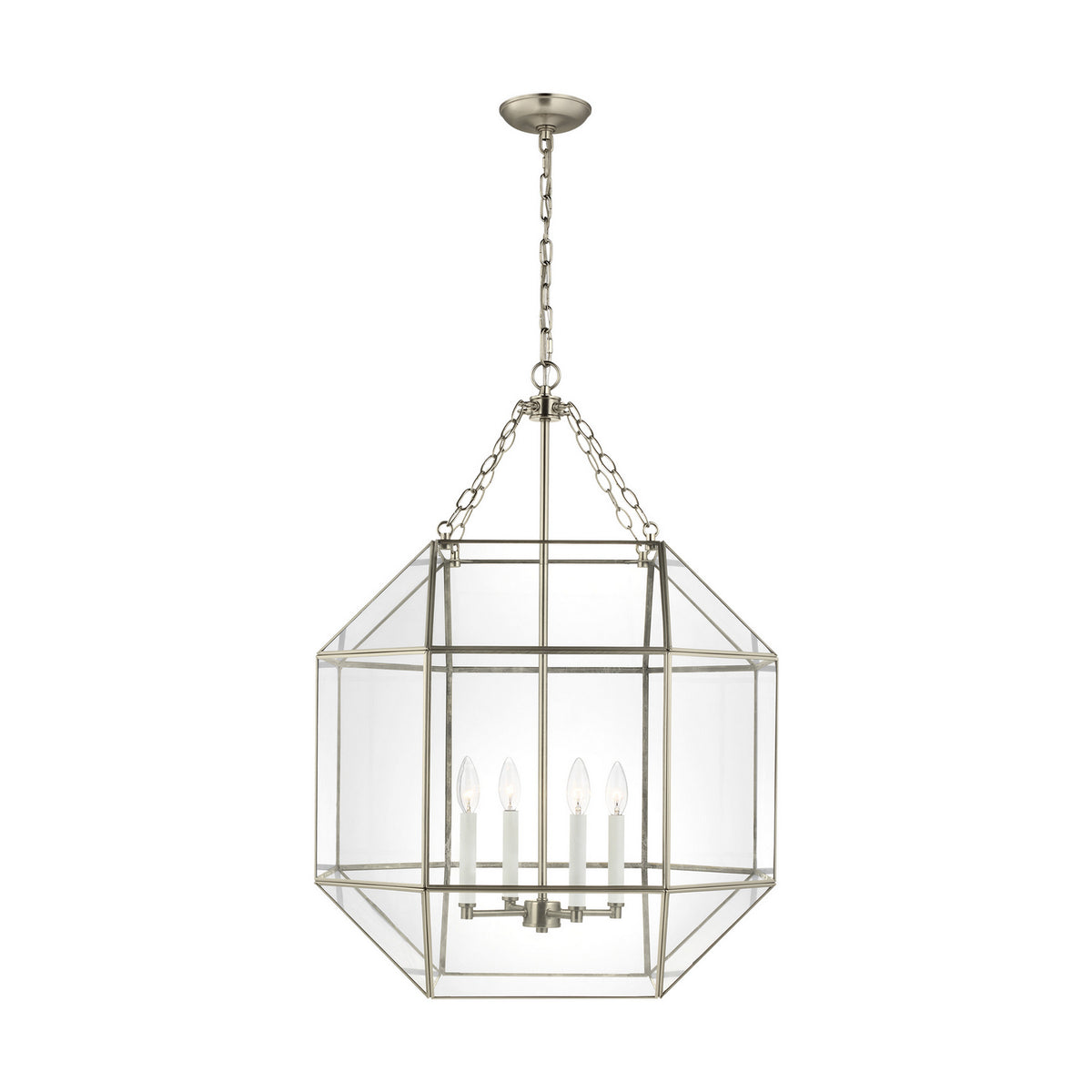 Visual Comfort Studio Canada - 5279404EN-965 - Four Light Lantern - Morrison - Antique Brushed Nickel