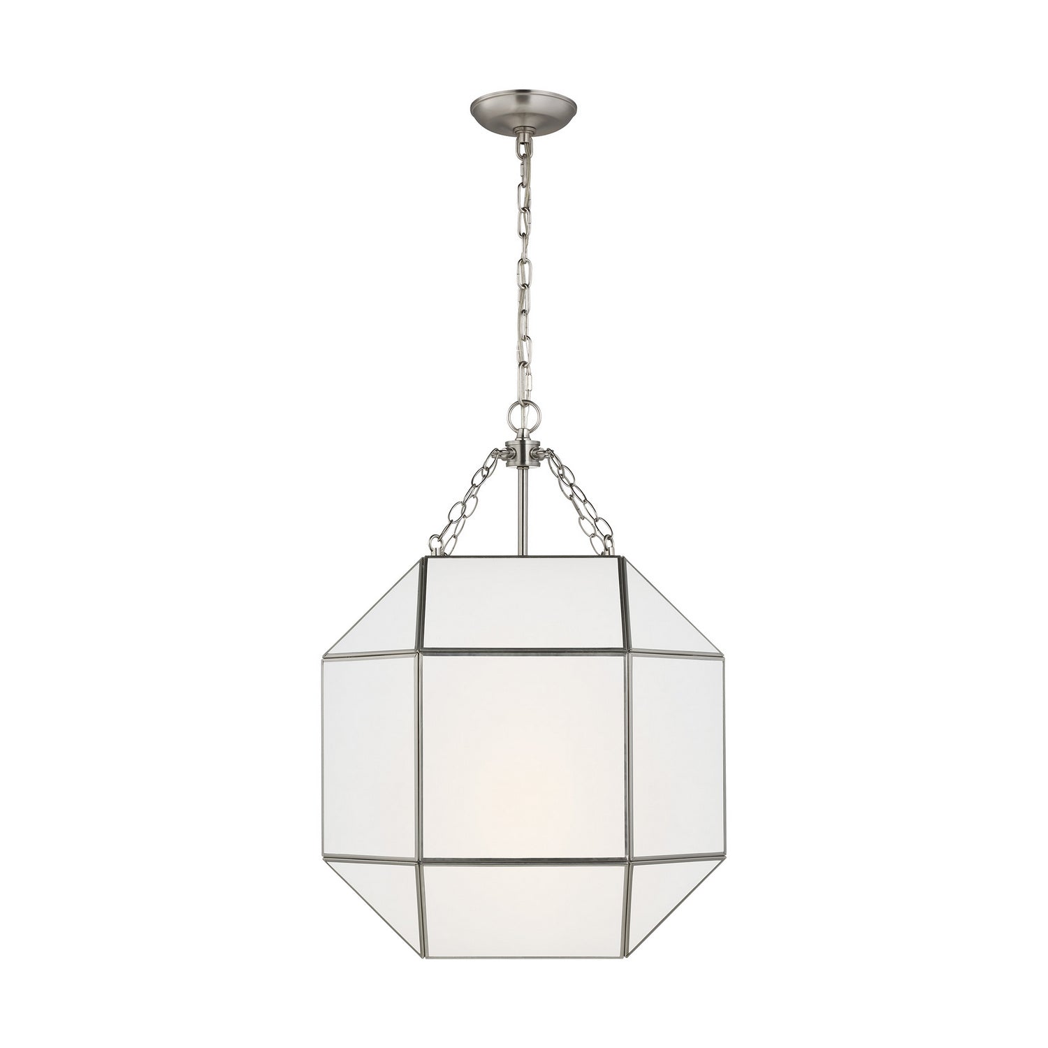Visual Comfort Studio Canada - 5279453-962 - Three Light Lantern - Morrison - Brushed Nickel